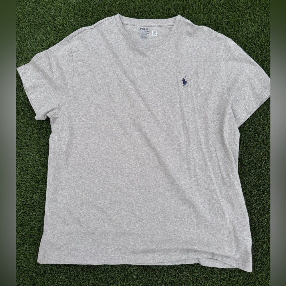 Polo by Ralph Lauren Light Gray Short Sleeve Tee
